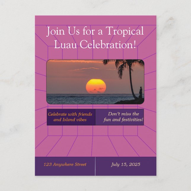 Cartão Postal Postcard (Frente)