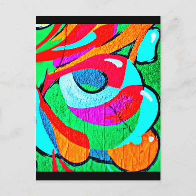 Cartão Postal Postcard-Abstract/Misc-Galeria de Grafites 106 (Frente)