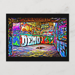 Cartão Postal Postcard-Abstract/Misc-Galeria de Grafites 12