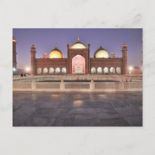Cartão Postal Postcard Badshahi Mosque in Lahore, Pakistan