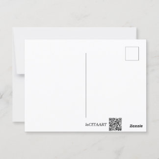 Cartão Postal Postcard - Cat with Coffee