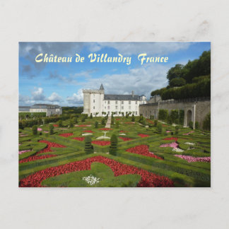 Cartão Postal POSTCARD - Château de Villandry França