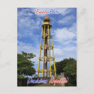 Cartão Postal PostCard da República Dominicana de Puerto Plata