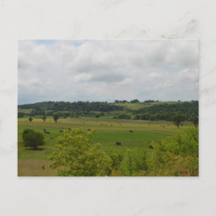 Cartão Postal Postcard de Paisagem de Iowa