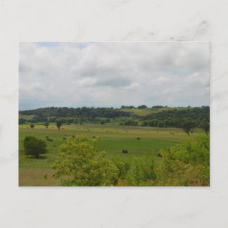 Cartão Postal Postcard de Paisagem de Iowa