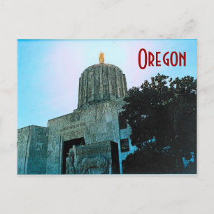 Cartão Postal Postcard do Capitólio Oregon