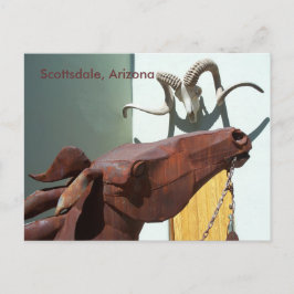 Cartão Postal PostCard do distrito de Artes de Arizona Scottsdal