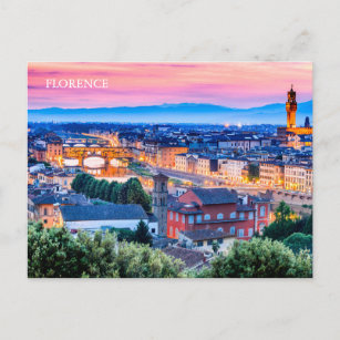 Cartão Postal POSTCARD Florence, Itália
