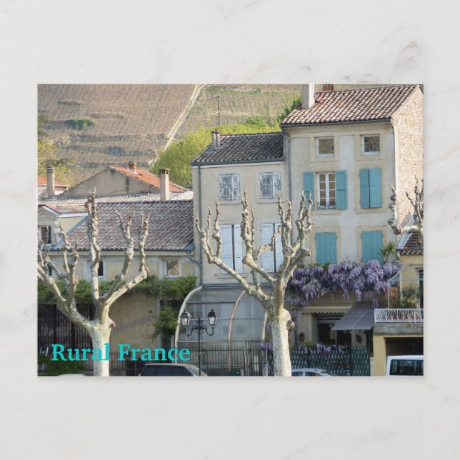 Cartão Postal POSTCARD - França rural (Frente)