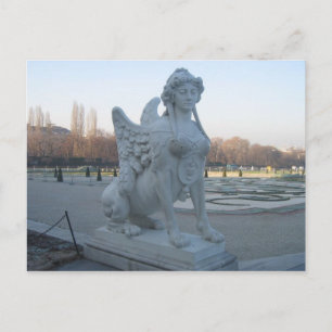 Cartão Postal Postcard Gorgon Statue, Jardins Belvedere