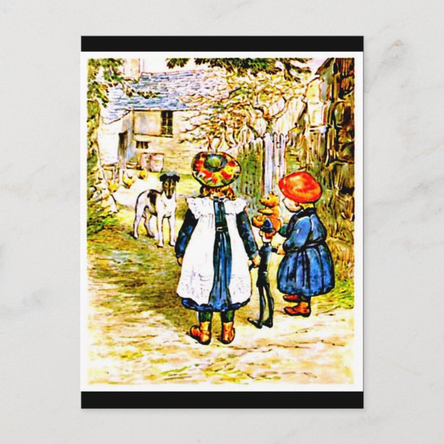 Cartão Postal Postcard-Kids Art-Beatrix Potter 22 (Frente)
