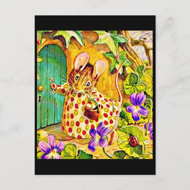 Cartão Postal Postcard-Kids Art-Beatrix Potter 32 (Frente)