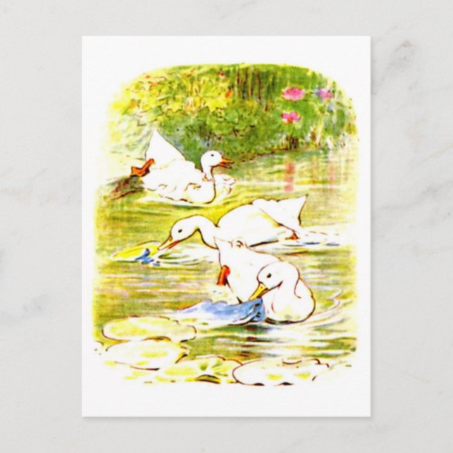 Cartão Postal Postcard-Kids Art-Beatrix Potter 6 (Frente)