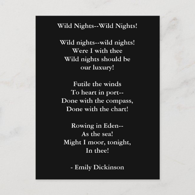 Cartão Postal Postcard-Love Art-Love Poem 10 (Frente)