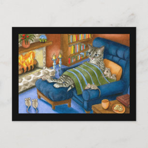 Cartão Postal PostCard para gatos 459