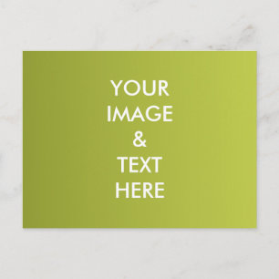 Cartão Postal Postcard Personalizado Com Sua Própria Foto