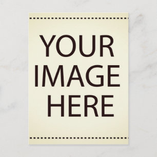 Cartão Postal Postcard Personalizado com Sua Própria Foto e Text