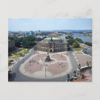Cartão Postal Postcard Semperoper in Dresden Germany