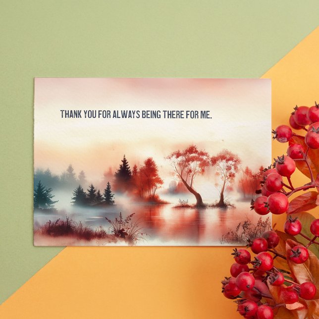 Cartão Postal Postcard "Thank you for always being there for me" (Criador carregado)