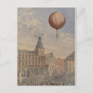Cartão Postal Postcard-Vintage Art-Hot Air Balões 15