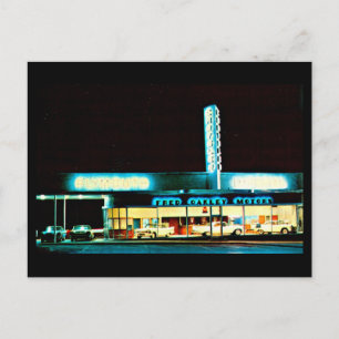 Cartão Postal Postcard-Vintage Dallas Trabalho de arte-29