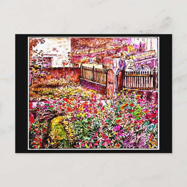 Cartão Postal Postcard-Vintage Ilustration-Beatrix Potter 12 (Frente)