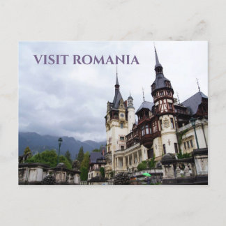 Cartão Postal Postcard Visit Romania