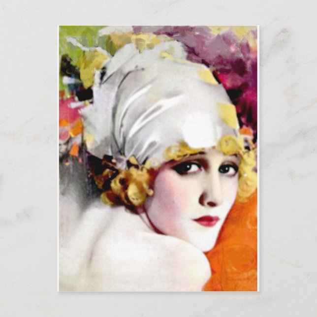 Cartão Postal Postcards Anna Nilsson (Frente)