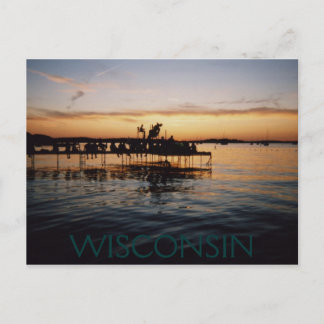 Cartão Postal Postcards de Wisconsin, por H.A.S. Arts