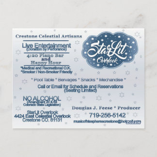 Cartão Postal PostCards Finais de StarLit