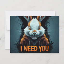 Cartão Postal Postcards I Need You 10