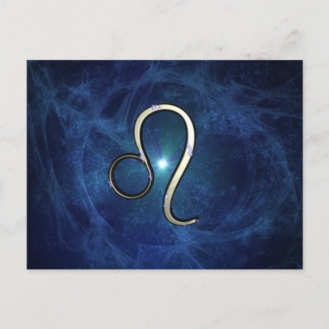 Cartão Postal Postcards Leo (Frente)