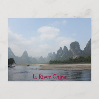 Cartão Postal POSTCARTÃO - Li River China