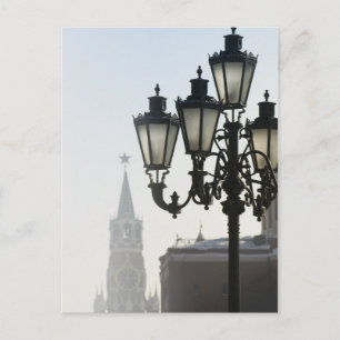 Cartão Postal Poste de iluminação