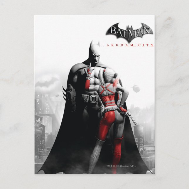 Cartão Postal POSTER AC - Batman & Harley (Frente)