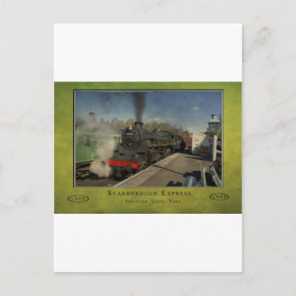 Cartão Postal Poster da ferrovia antiga