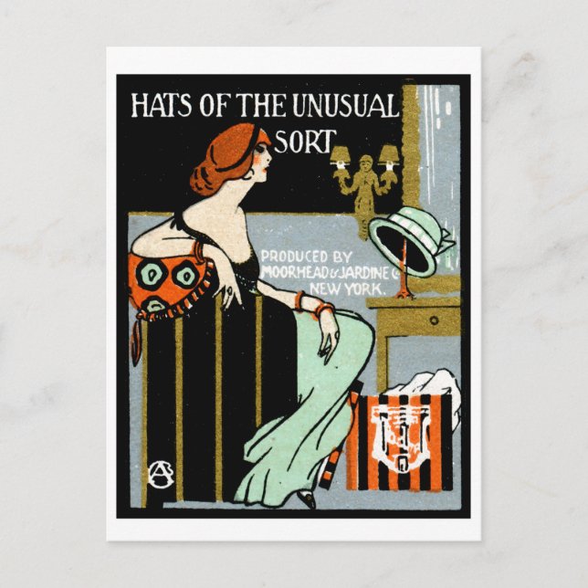 Cartão Postal Poster de 1920 formas (Frente)