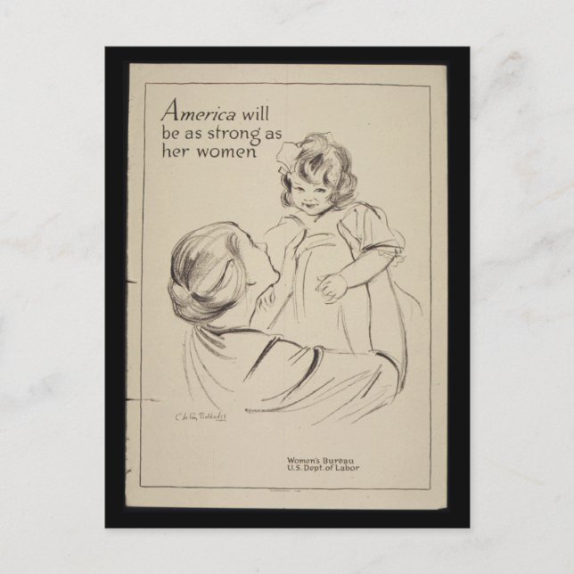 Cartão Postal Poster de América_será_as_propaganda (Frente)