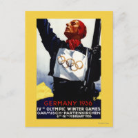 poster de anúncio dos Jogos de inverno da Olimpiad