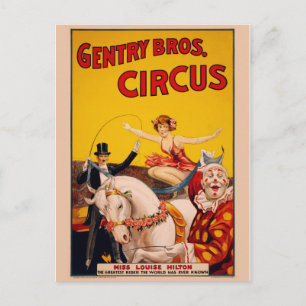 Cartão postal Poster de Circo