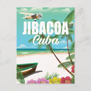 Cartão Postal Poster de férias de praia em Jibacoa