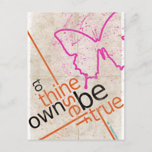 Cartão Postal Poster de Motivação