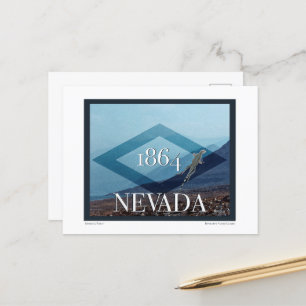 Cartão Postal Poster de Paisagem de Nevada