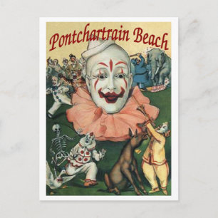 Cartão Postal Poster de praia de Pontchartrain
