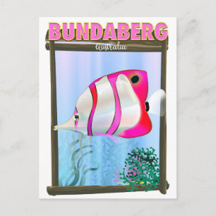 Cartão Postal Poster de viagens Bundaberg Austrália