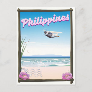 Cartão Postal Poster de viagens Filipinas