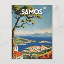 Poster de viagens Samos