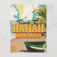 Poster de Viagens vintage de Casamento da Ilha Gra