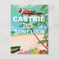 Poster de viagens vintage de Lúcia Santo