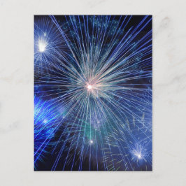 Cartão Postal Poster do Fireworks